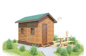 баня 2,5 на 3 под ключ